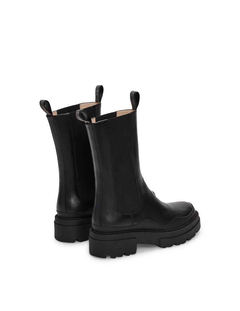 rinascente Fabiana Filippi Leather combat boots