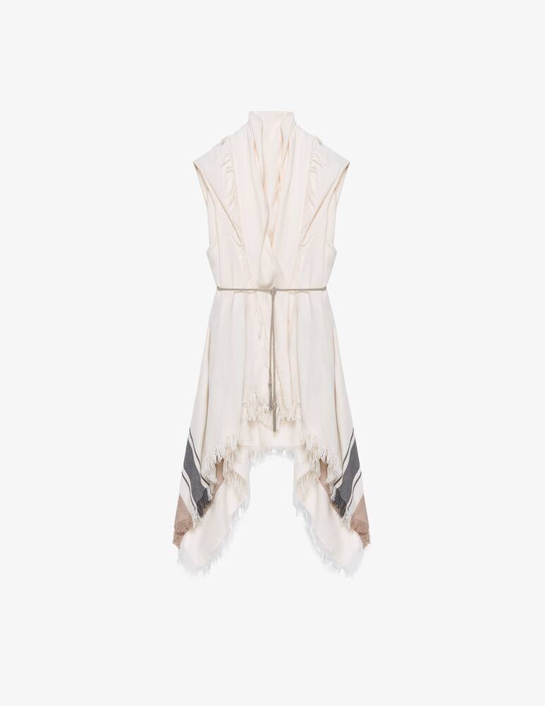 rinascente Fabiana Filippi Cotton poncho vest