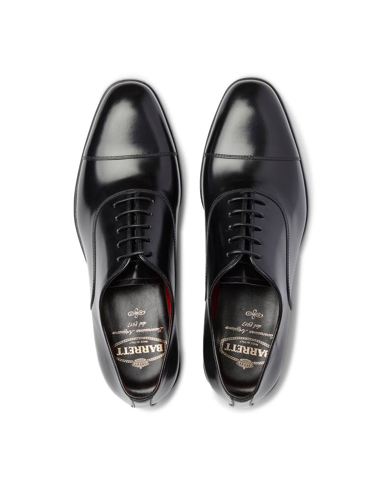 Shop Barrett Rubber sole oxford shoes black on Rinascente