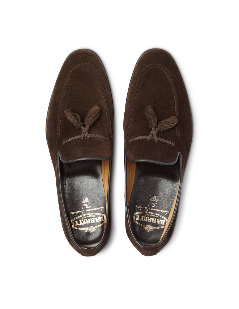 rinascente Barrett Mocassino nappine suede flex - marrone