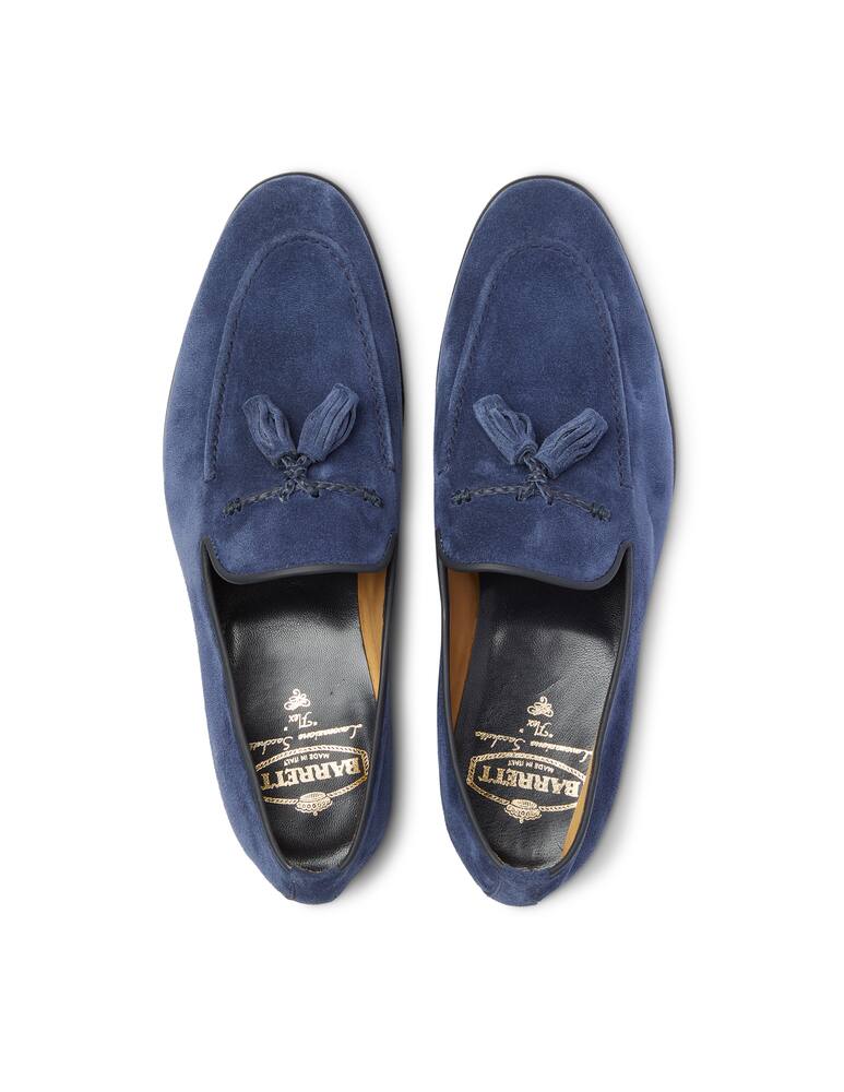 rinascente Barrett Tassels suede flex loafer - blue