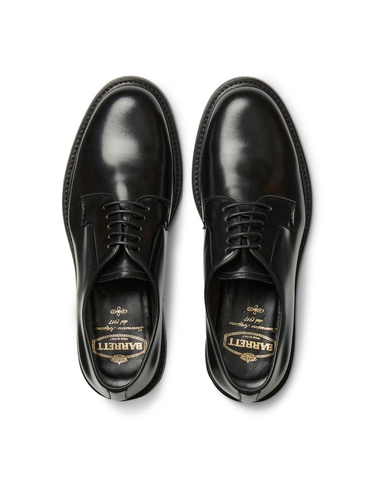 rinascente Barrett Derby liscio in pelle spazzolata