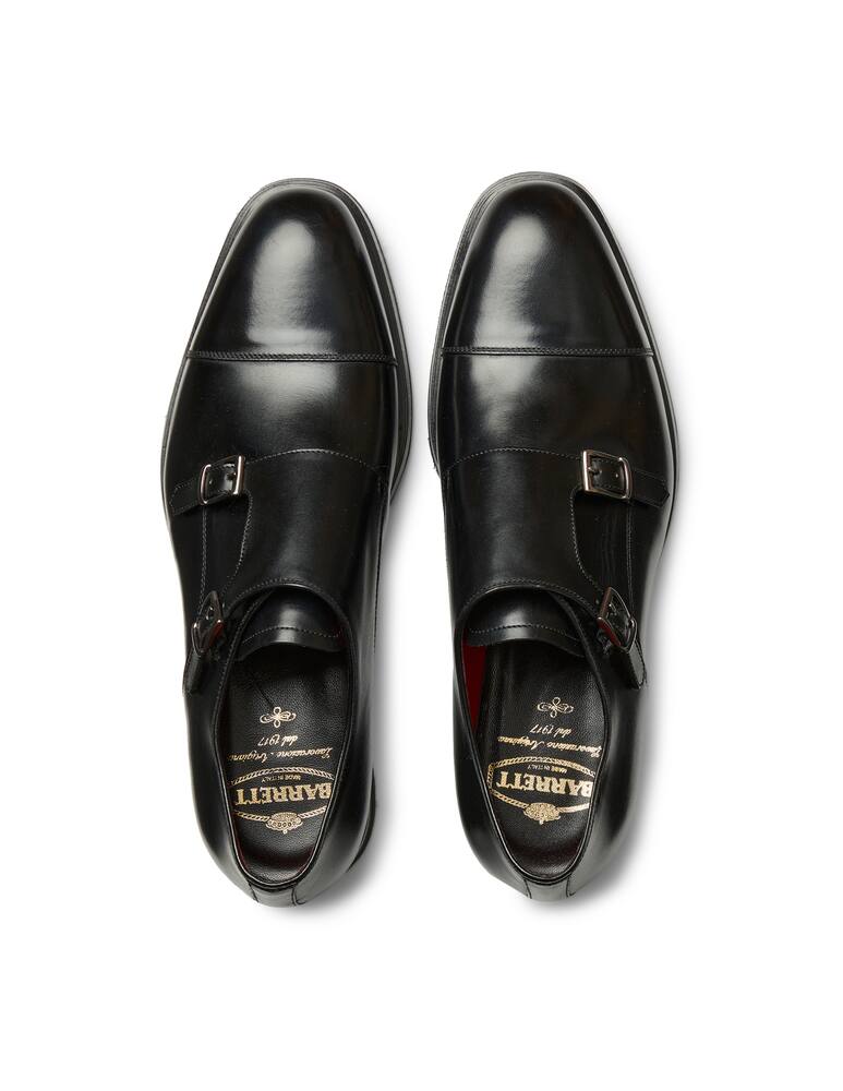 rinascente Barrett Doppia fibbia in morbida pelle di vitello