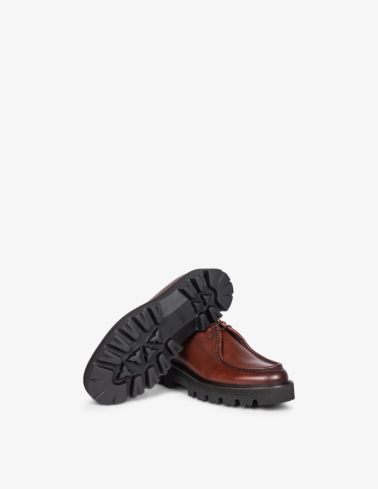 rinascente Barrett Derby moc toe delave