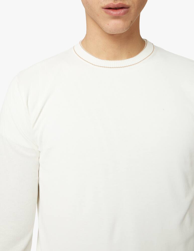 rinascente Eleventy Crepe cotton sweater - multi