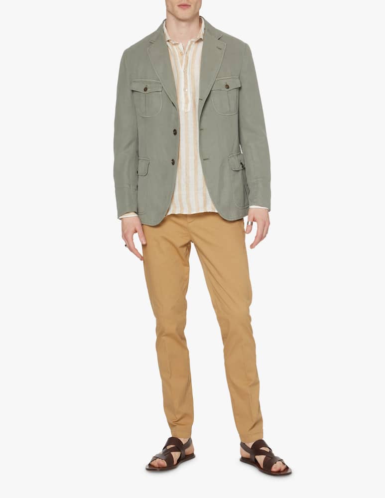 rinascente Eleventy Giacca sahariana - verde