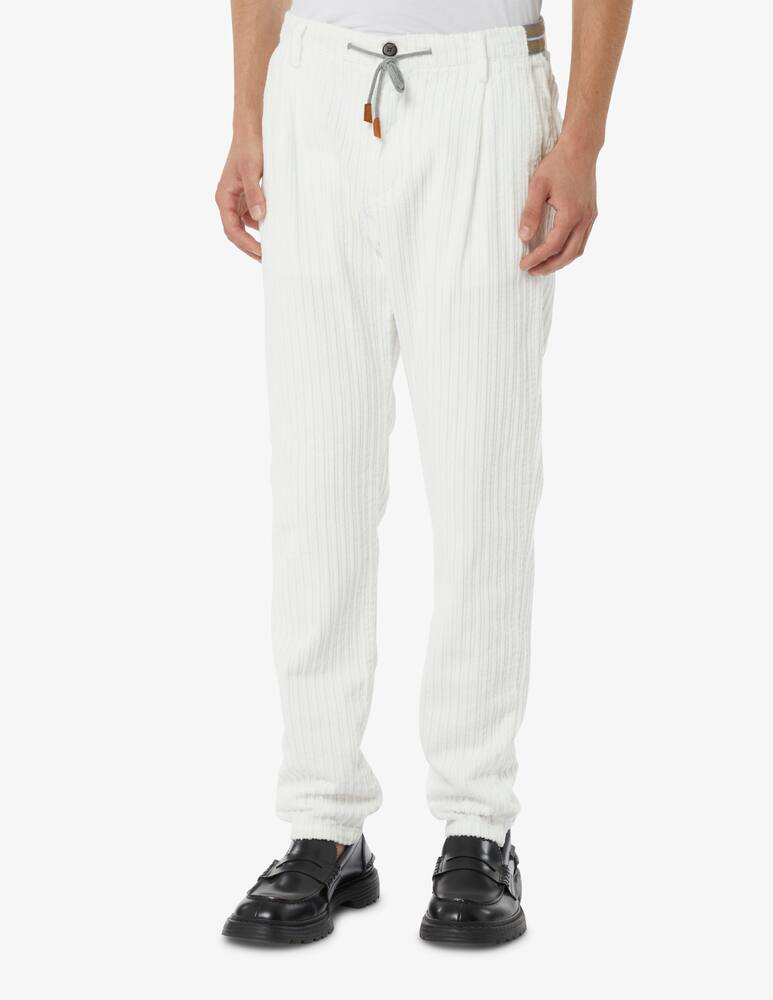 rinascente Eleventy Pantaloni jogger - Bianco