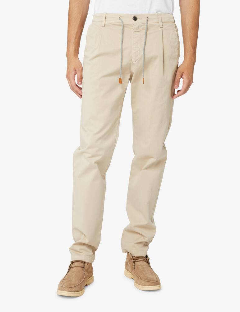 rinascente Eleventy Stretch jogger pants - White