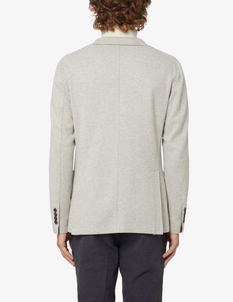 rinascente Eleventy Blazer in jersey - Grigio