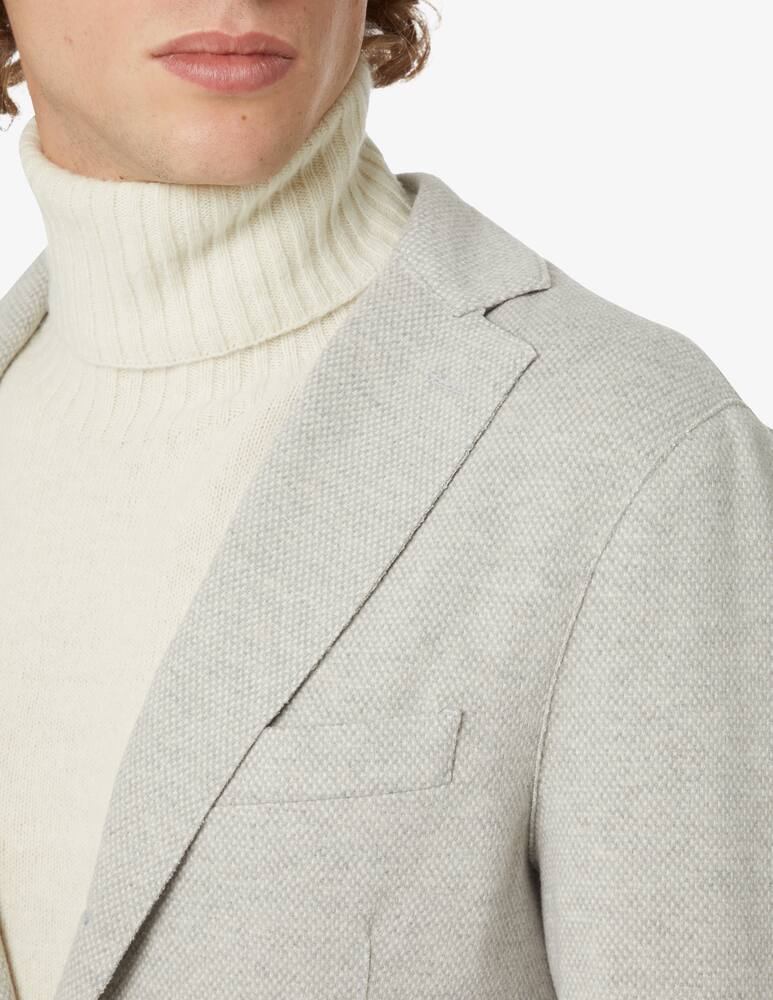 rinascente Eleventy Blazer in jersey - Grigio