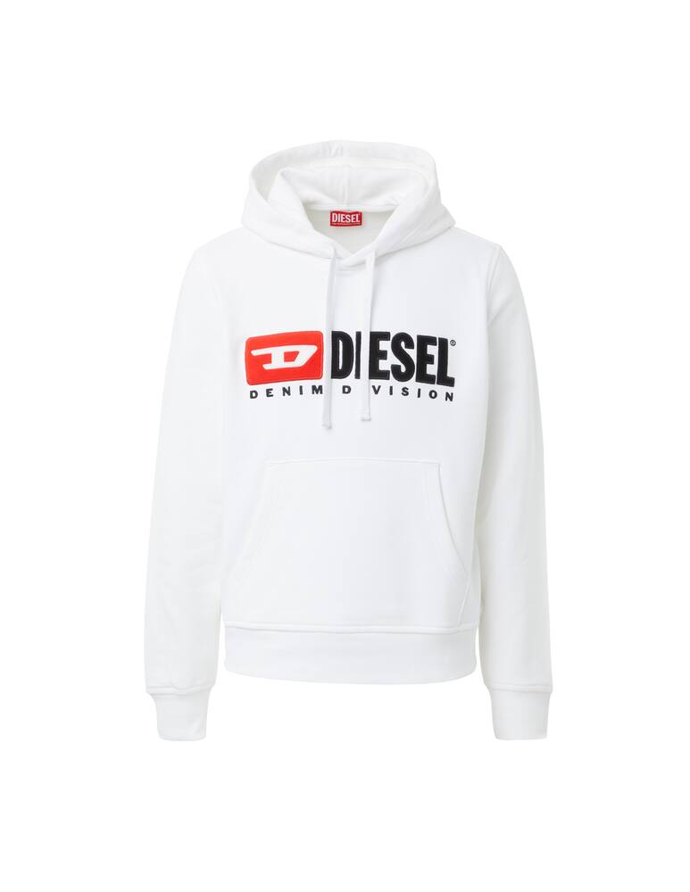 rinascente Diesel Denim division diesel hoodie - white