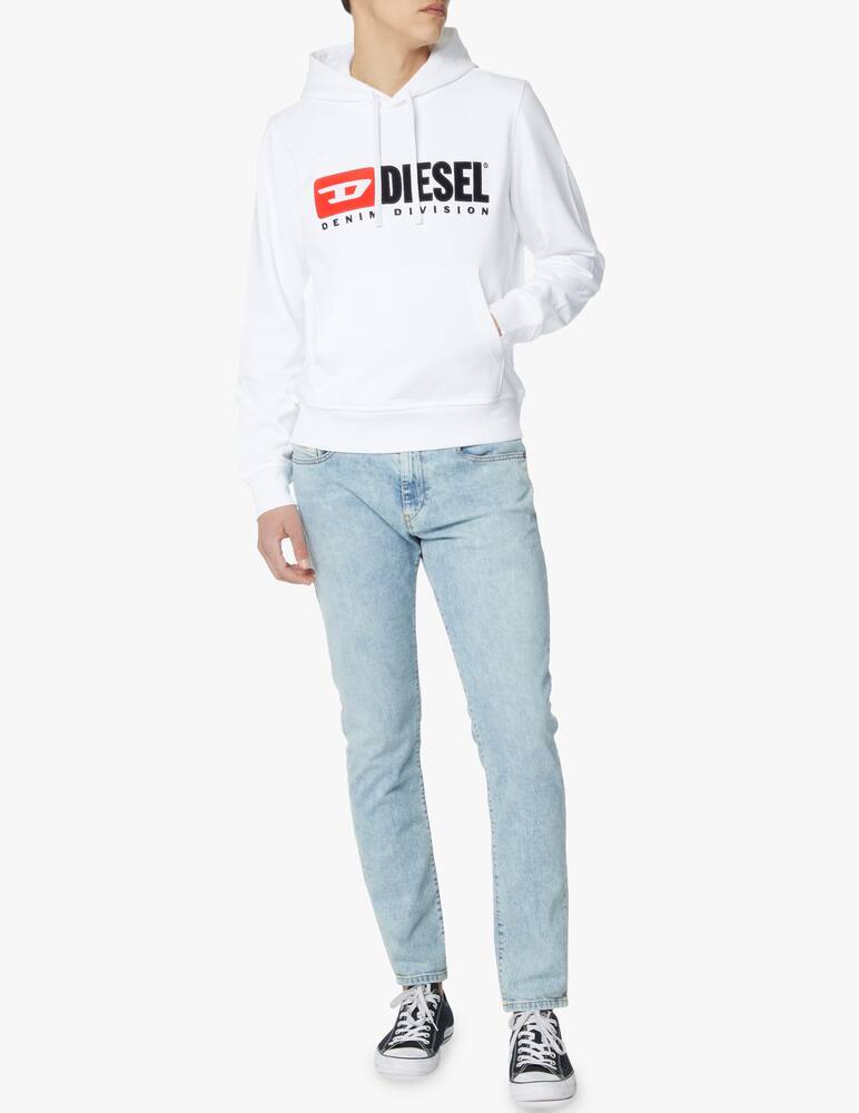rinascente Diesel Denim division diesel hoodie - white