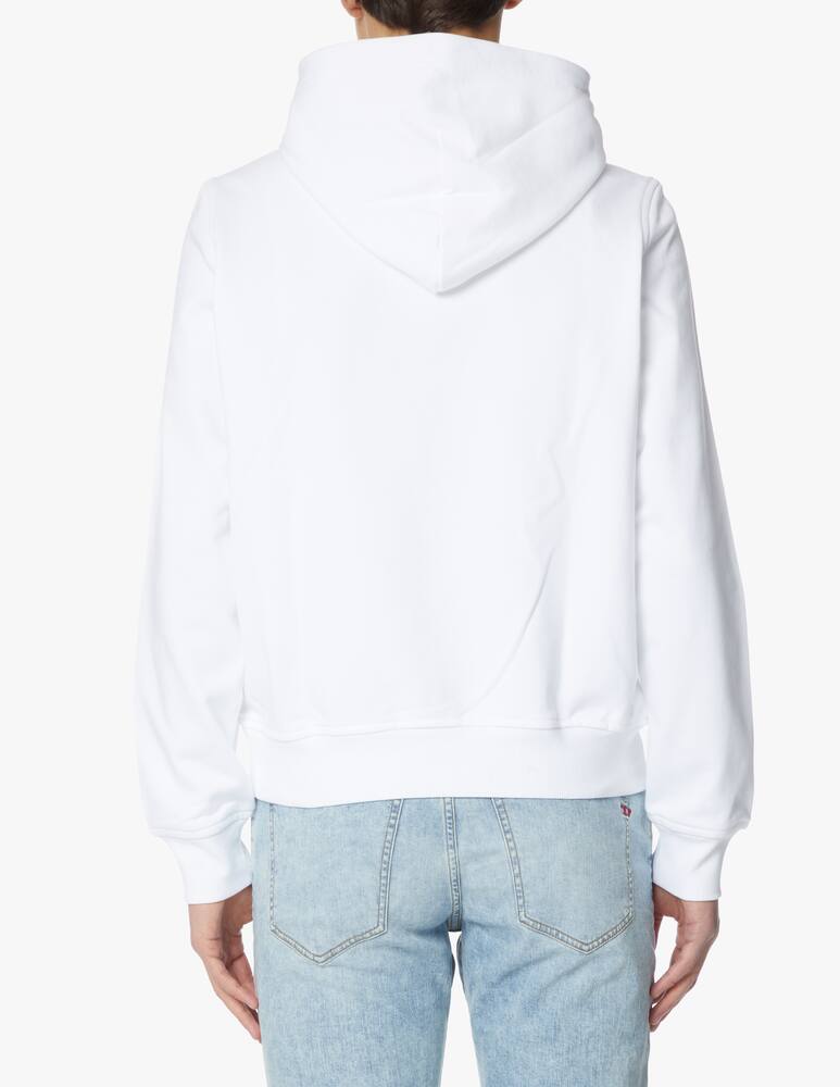rinascente Diesel Denim division diesel hoodie - white