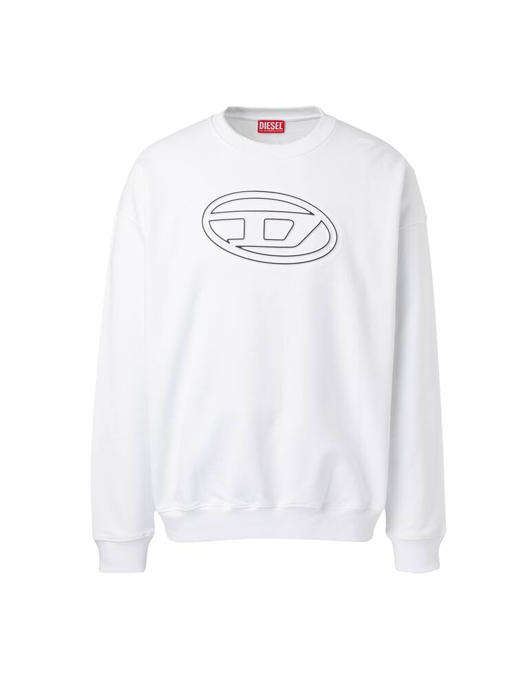 rinascente Diesel Felpa girocollo new - bianco