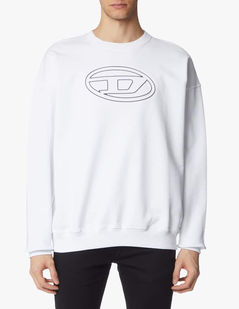 Diesel New roundneck sweatshirt - white - picture 3 Diesel New roundneck sweatshirt - white - picture 3