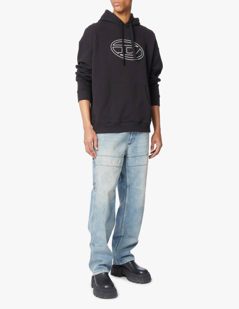 rinascente Diesel Felpa con cappuccio new - nero