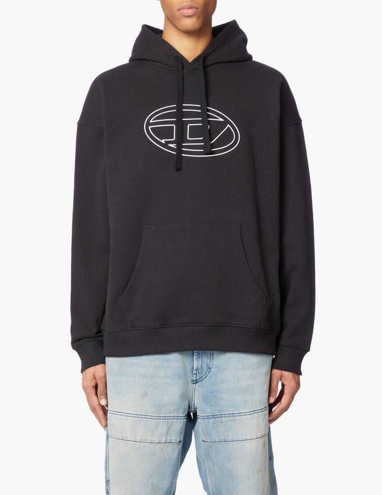 rinascente Diesel Felpa con cappuccio new - nero