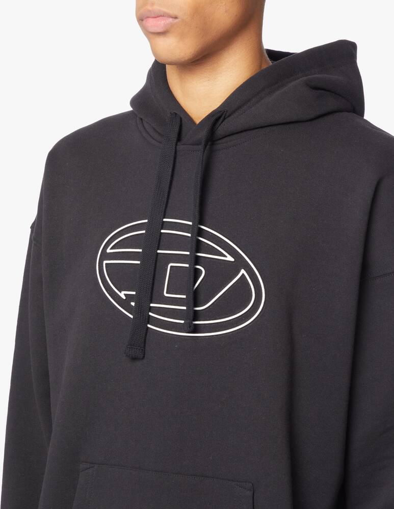 rinascente Diesel Felpa con cappuccio new - nero