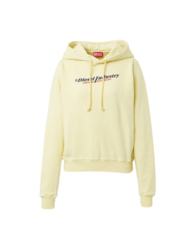rinascente Diesel Hoodie with vintage logo - yellow