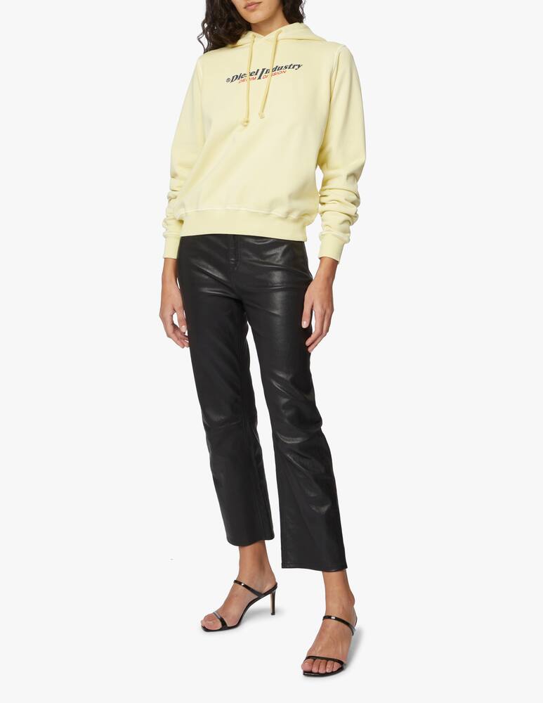 rinascente Diesel Hoodie with vintage logo - yellow