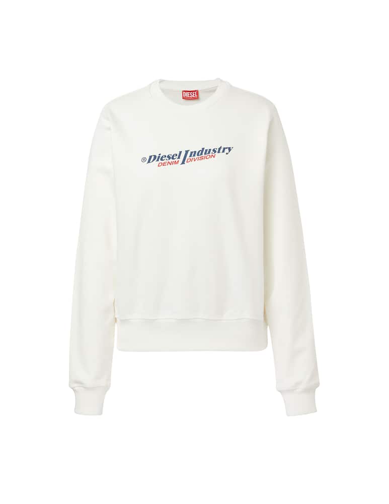 rinascente Diesel Felpa con cappuccio con logo vintage - bianco