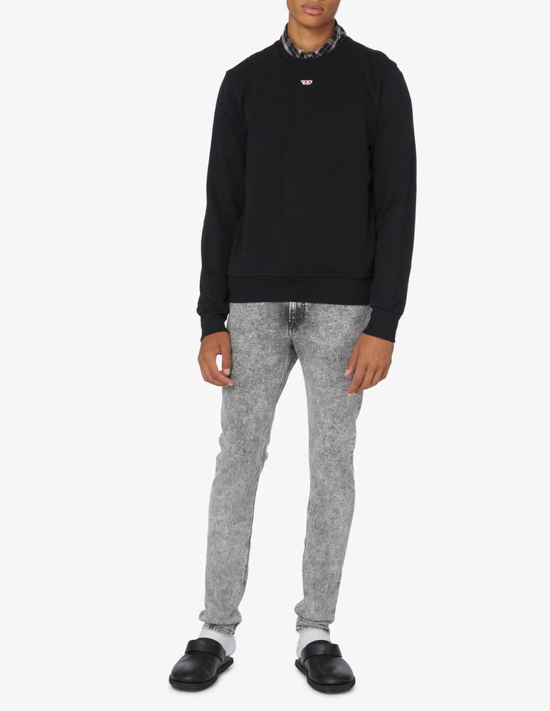 rinascente Diesel Logo crewneck sweater - Black