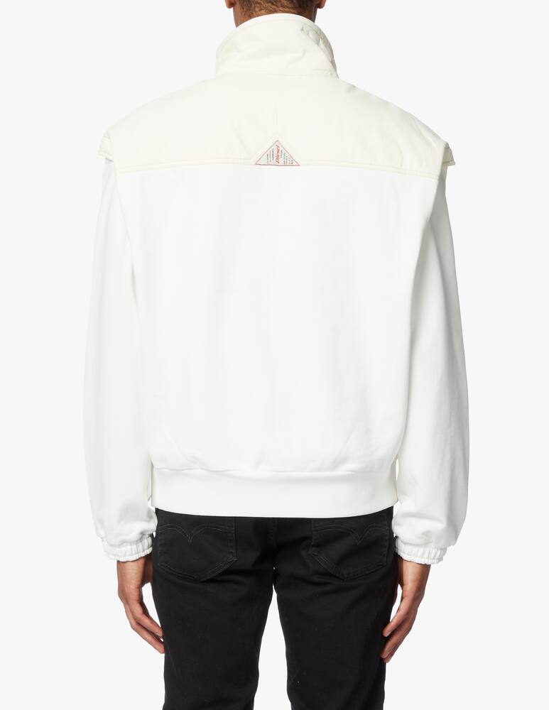 rinascente Diesel Felpa inserti vest work - bianco