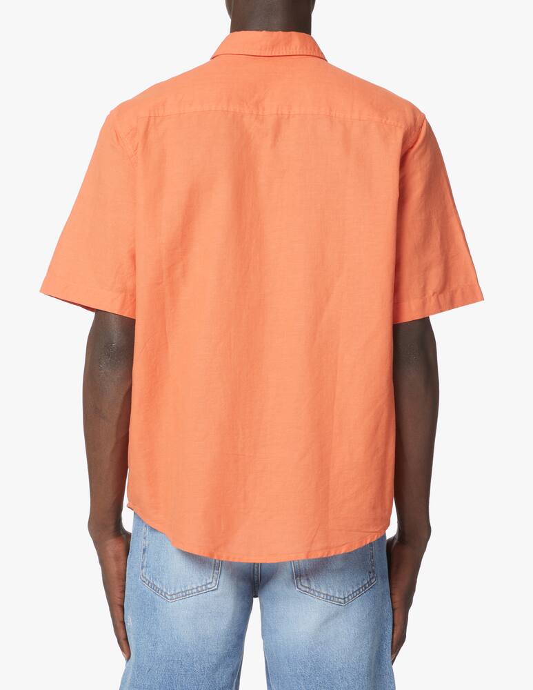 rinascente Diesel Popeline short sleeve over shirt - pink