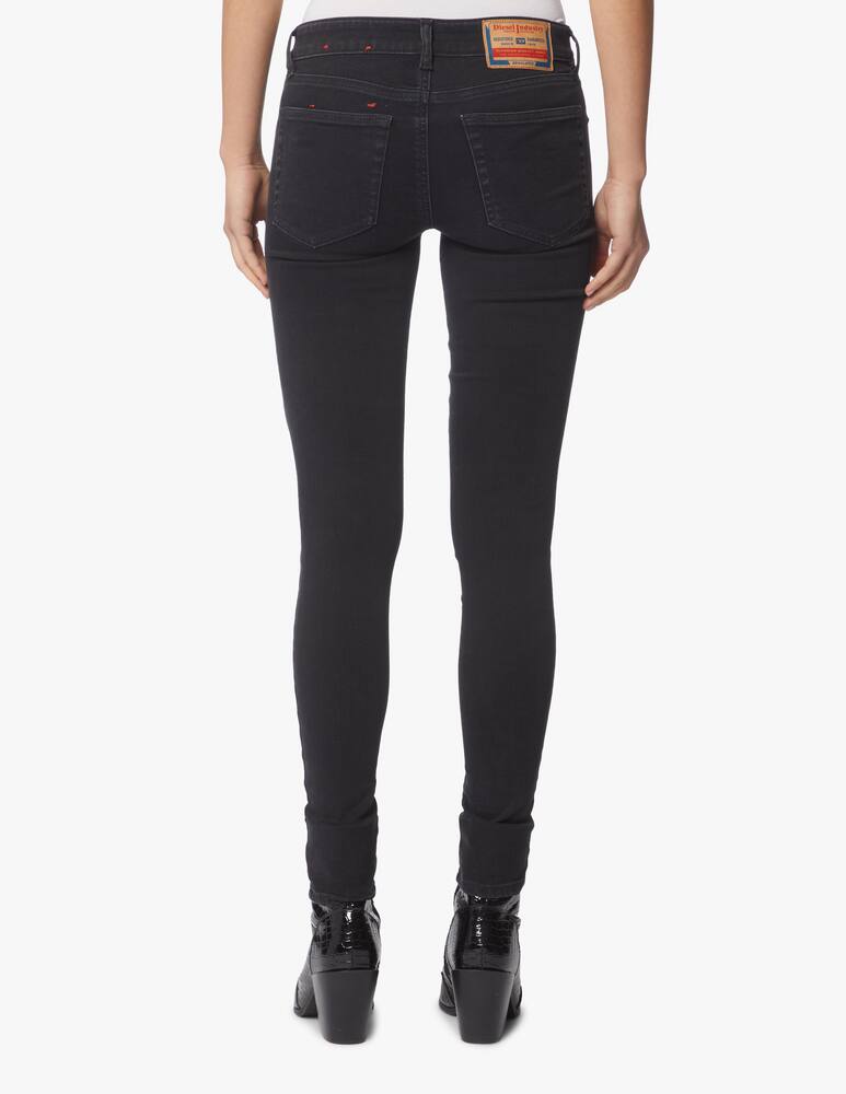 rinascente Diesel Jeans skinny a vita bassa Slandy 2018 - nero