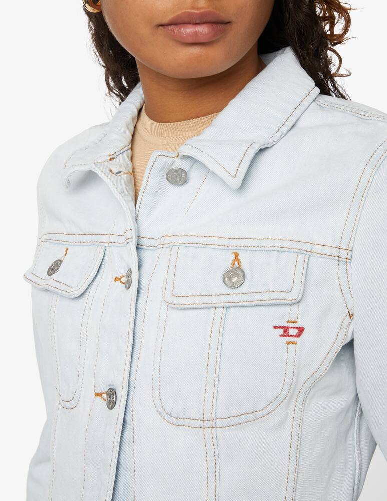 rinascente Diesel Giacca di jeans slim-fit - azzurro