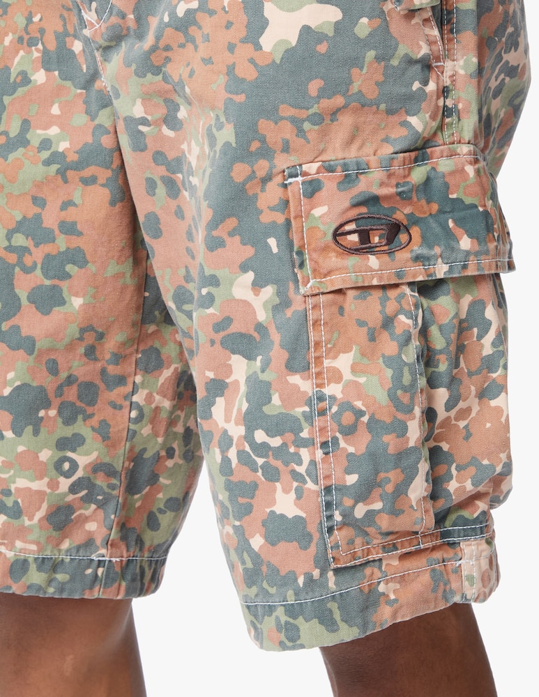 rinascente Diesel Bermuda cargo camo color - multicolor