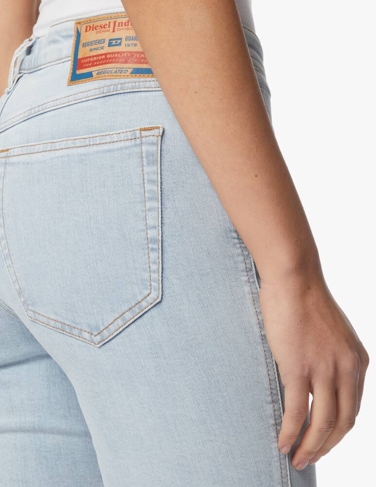 rinascente Diesel Pantaloncini ciclista in denim - azzurro