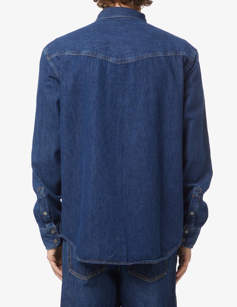 rinascente Diesel Camicia manica lunga texana in denim - Blu