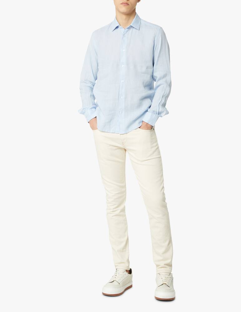 rinascente Diesel White slim strukt jeans - white