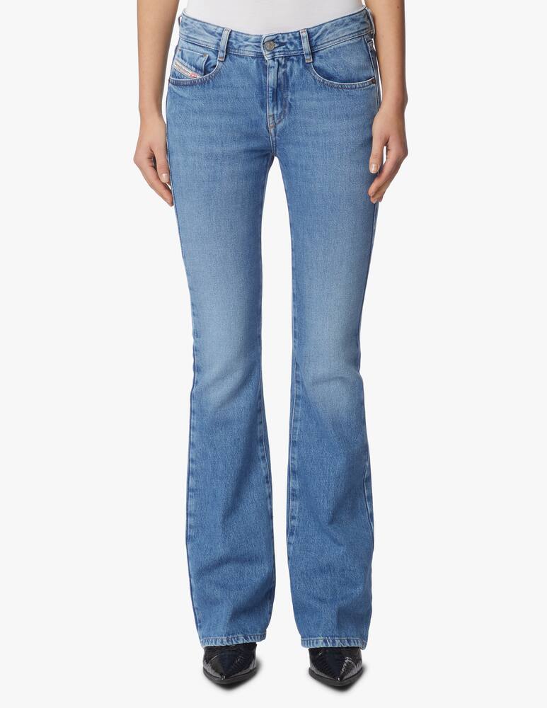 rinascente Diesel Jeans a gamba larga e vita bassa Ebbey 1969 - azzurro