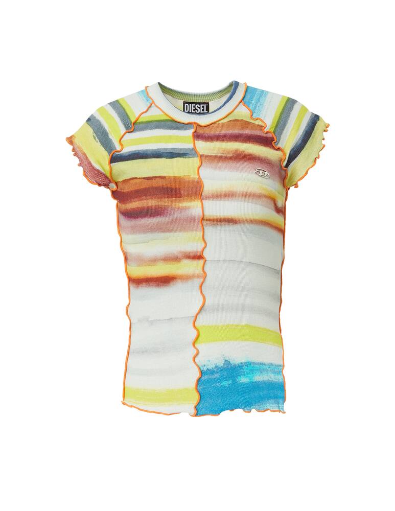 rinascente Diesel Top a manica corta - multicolor