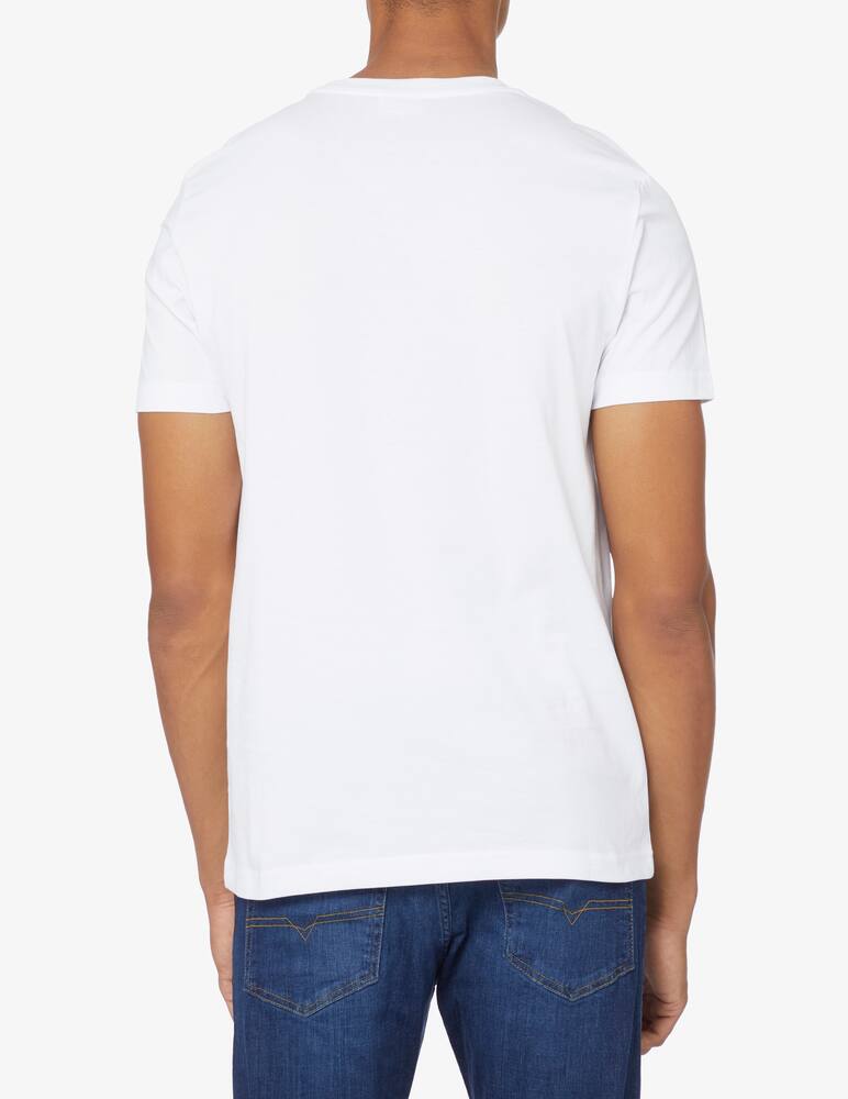 rinascente Diesel Logo cotton t-shirt - White