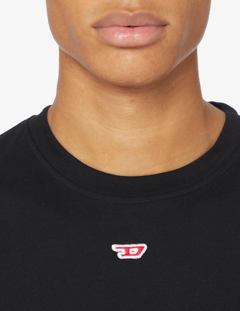 rinascente Diesel Logo cotton t-shirt - Black