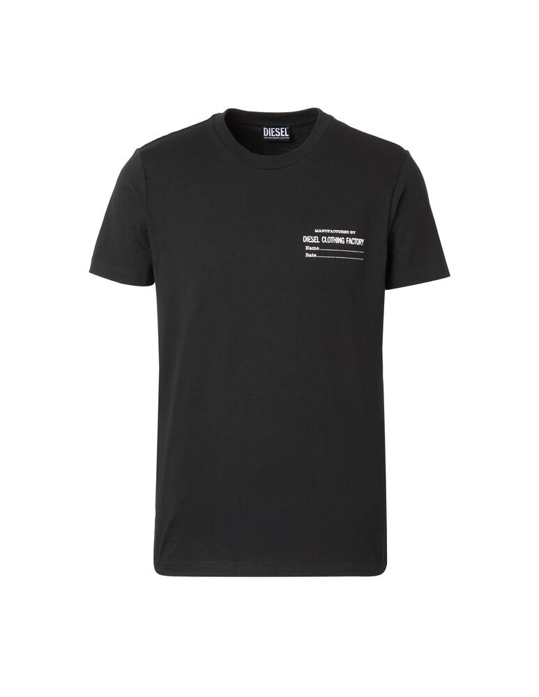 rinascente Diesel Diesel clothing fact small t-shirt - black