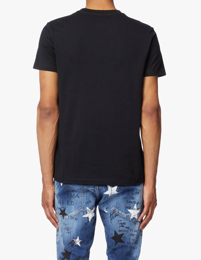 rinascente Diesel Diesel clothing fact small t-shirt - black