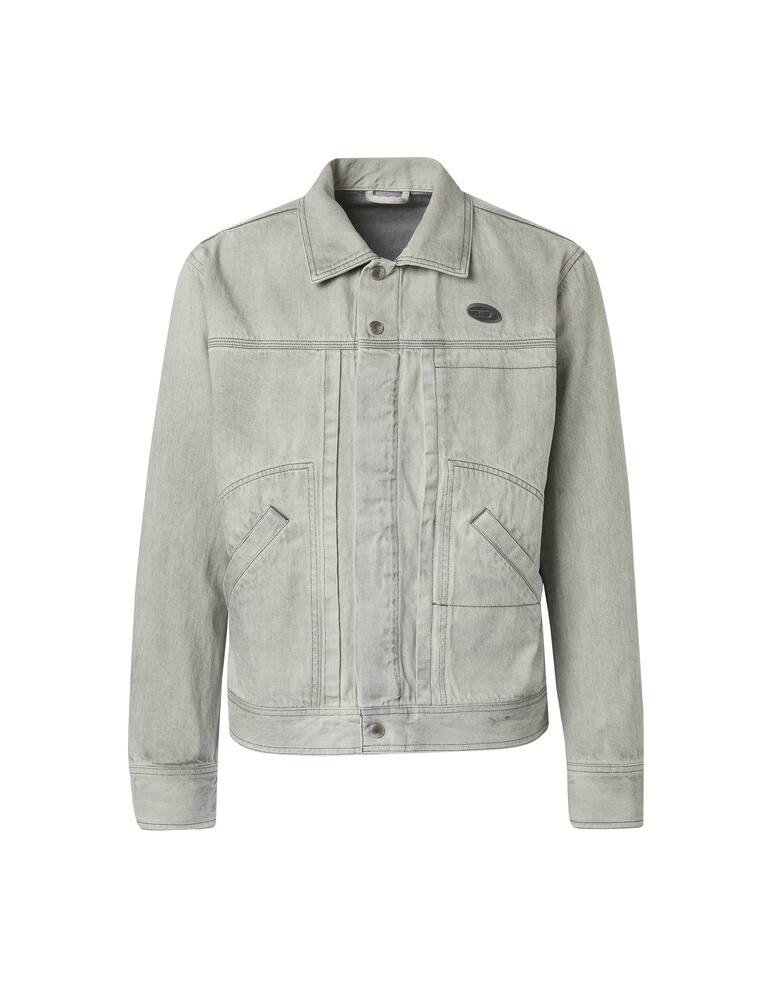 rinascente Diesel Giacca di jeans work chiaro sbiadito - azzurro