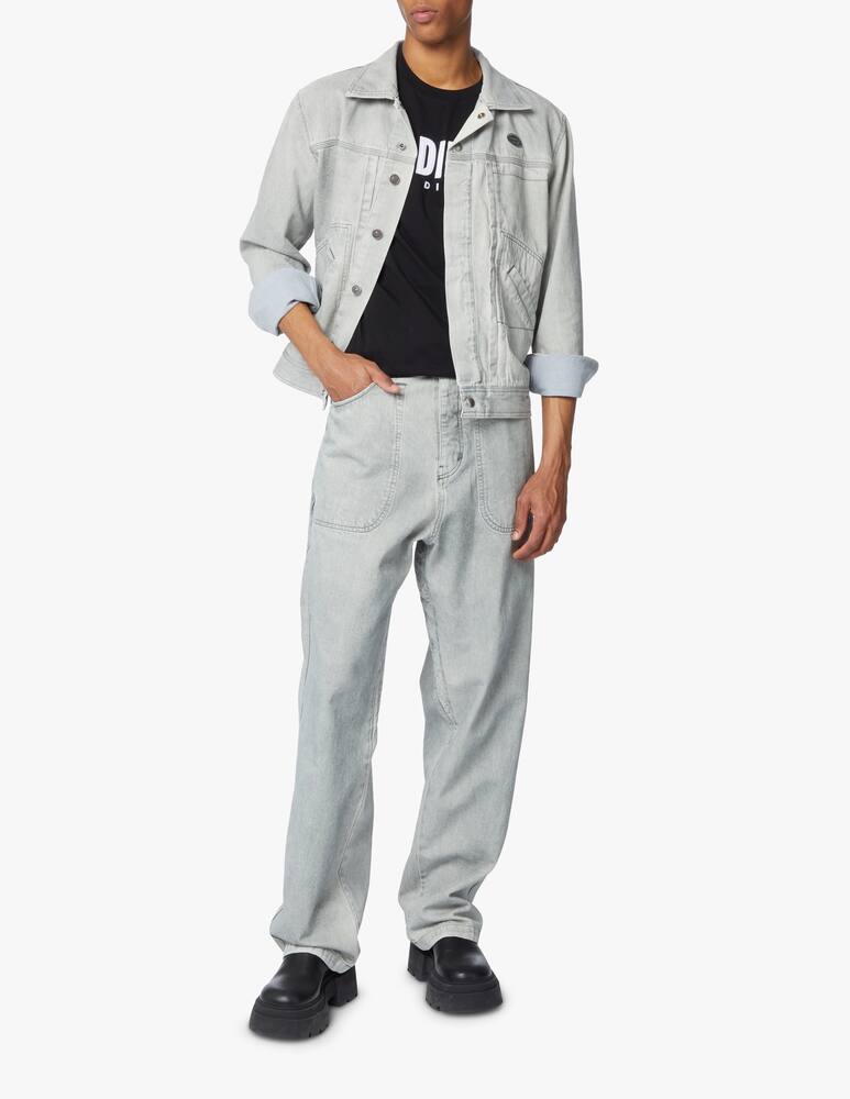 Diesel Giacca di jeans work chiaro sbiadito - azzurro - immagine 2 Diesel Giacca di jeans work chiaro sbiadito - azzurro - immagine 2