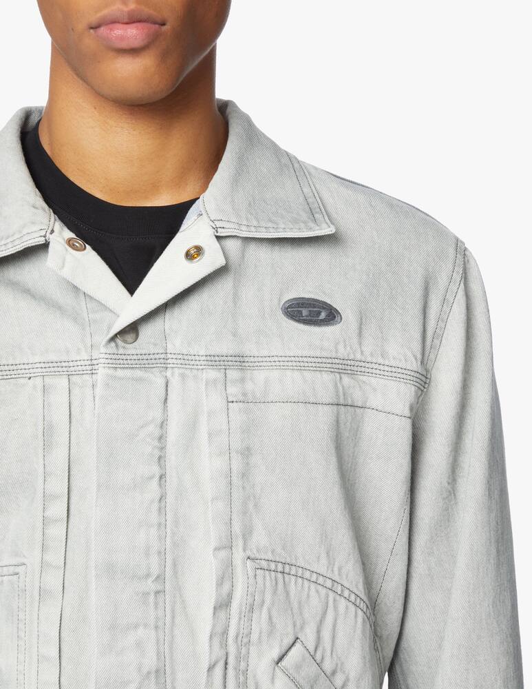 Diesel Giacca di jeans work chiaro sbiadito - azzurro - immagine 4 Diesel Giacca di jeans work chiaro sbiadito - azzurro - immagine 4