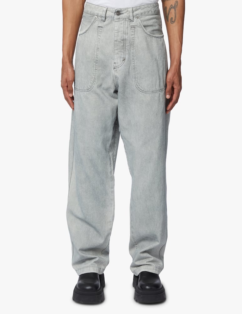 rinascente Diesel Bleach light work fransy jeans - light blue