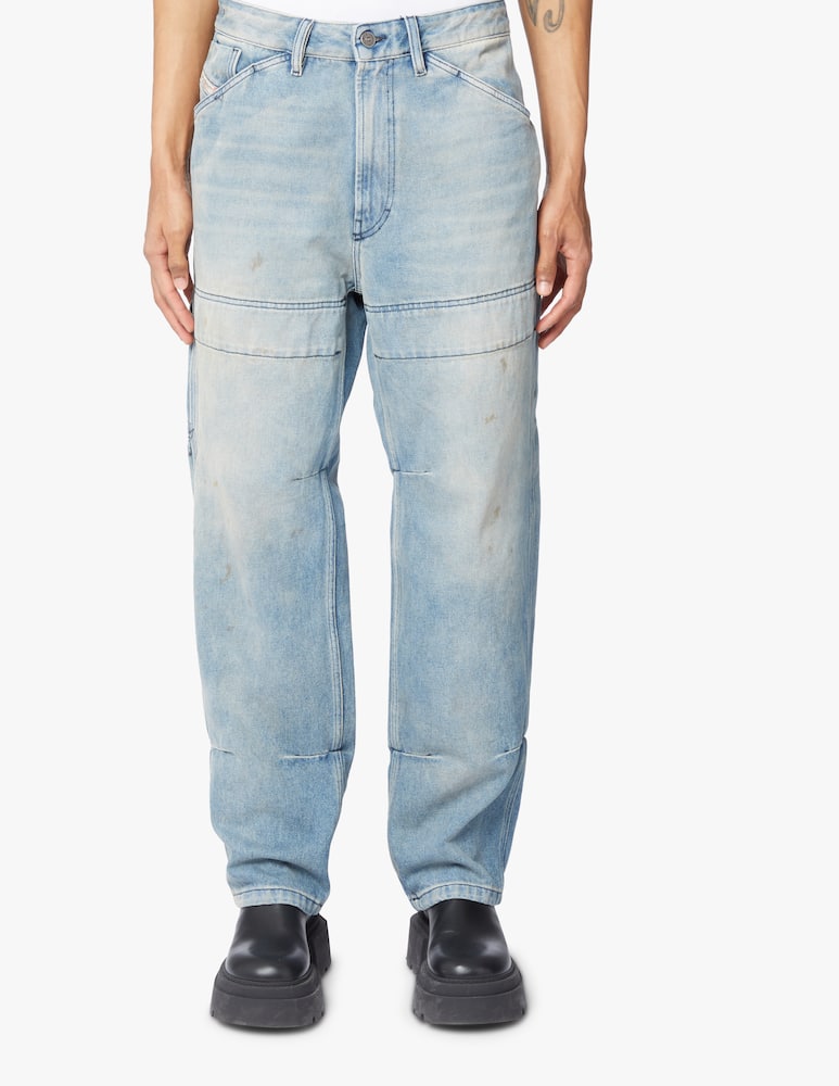 rinascente Diesel Light carpenter franky jeans - light blue