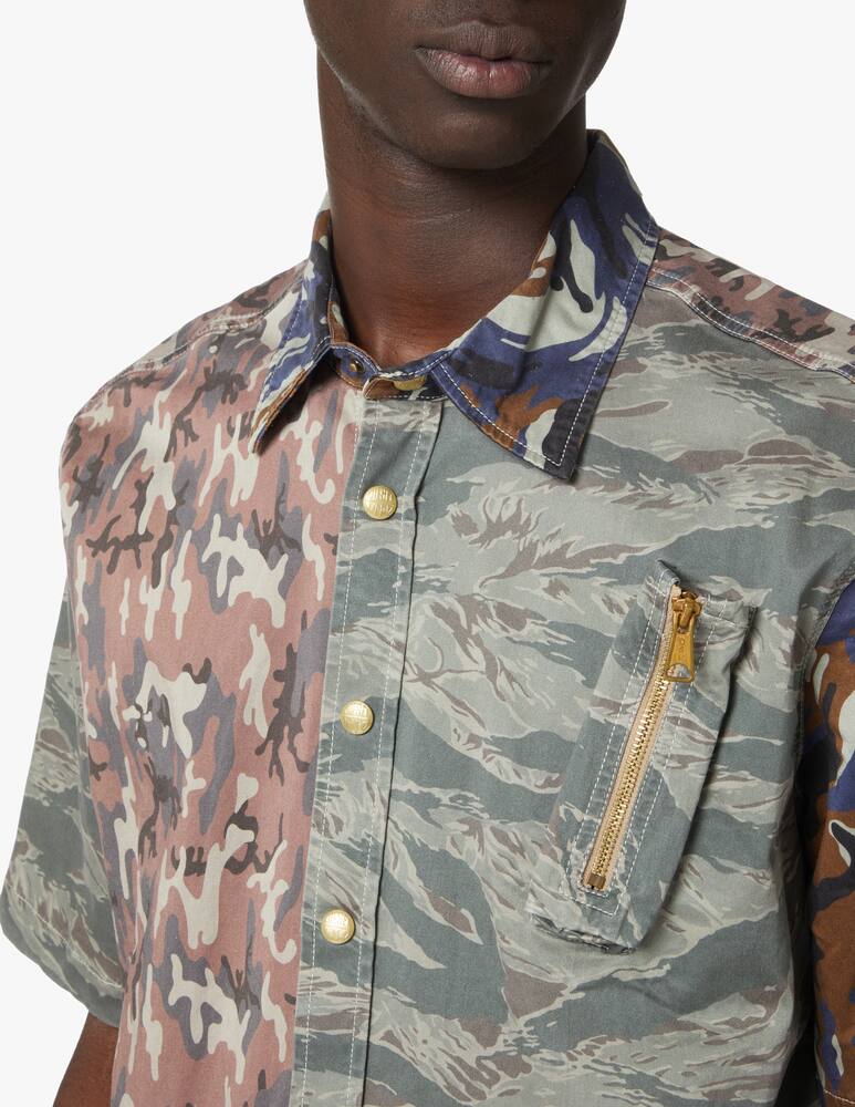 rinascente Diesel Short sleeve camo color shirt - multi