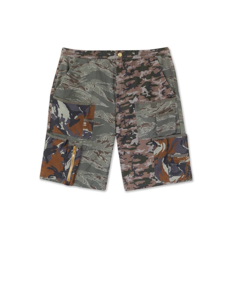 rinascente Diesel Bermuda cargo multi tasche camo color - multicolor