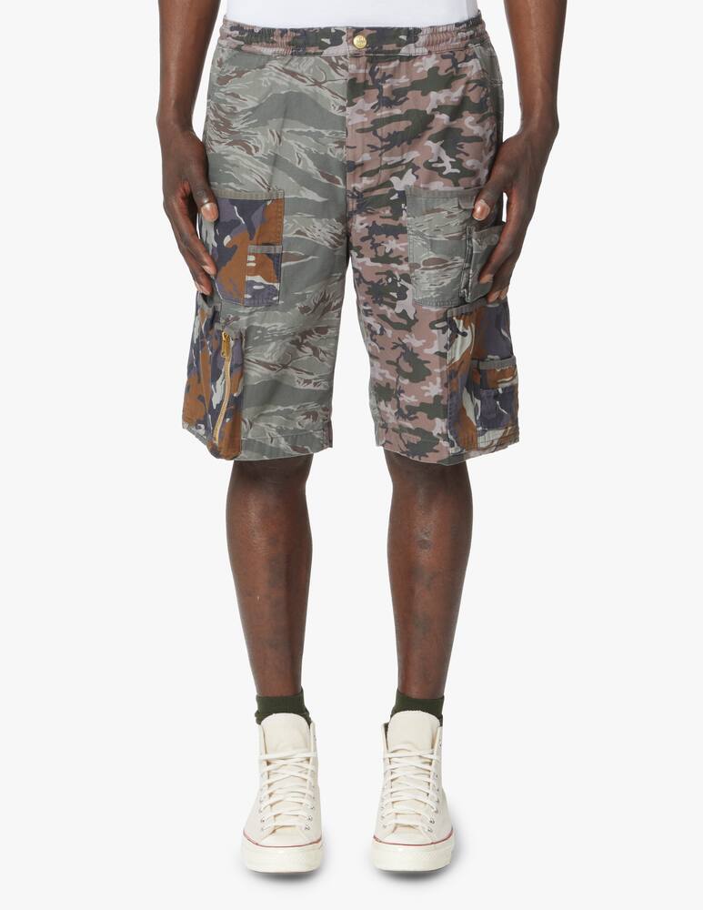 rinascente Diesel Bermuda cargo multi tasche camo color - multicolor