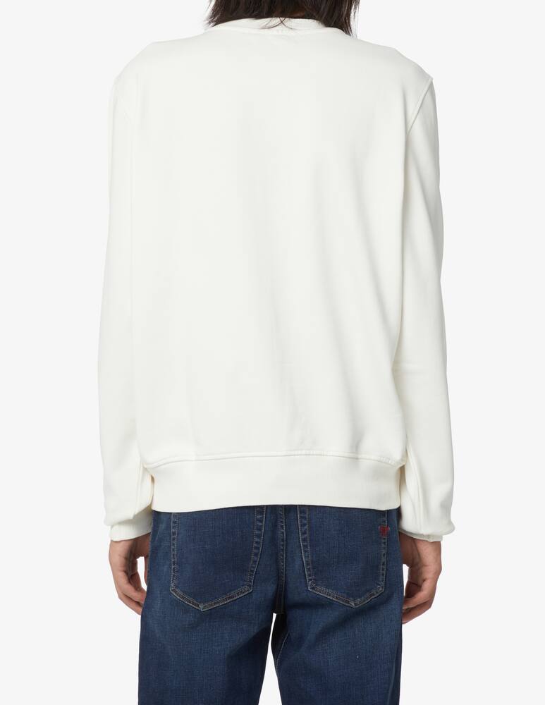 rinascente Diesel Bloody roundneck sweatshirt - White