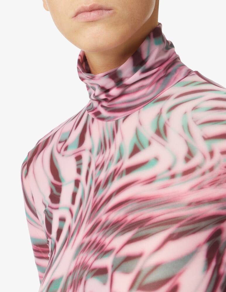 rinascente Diesel Top with abstract print - Multi